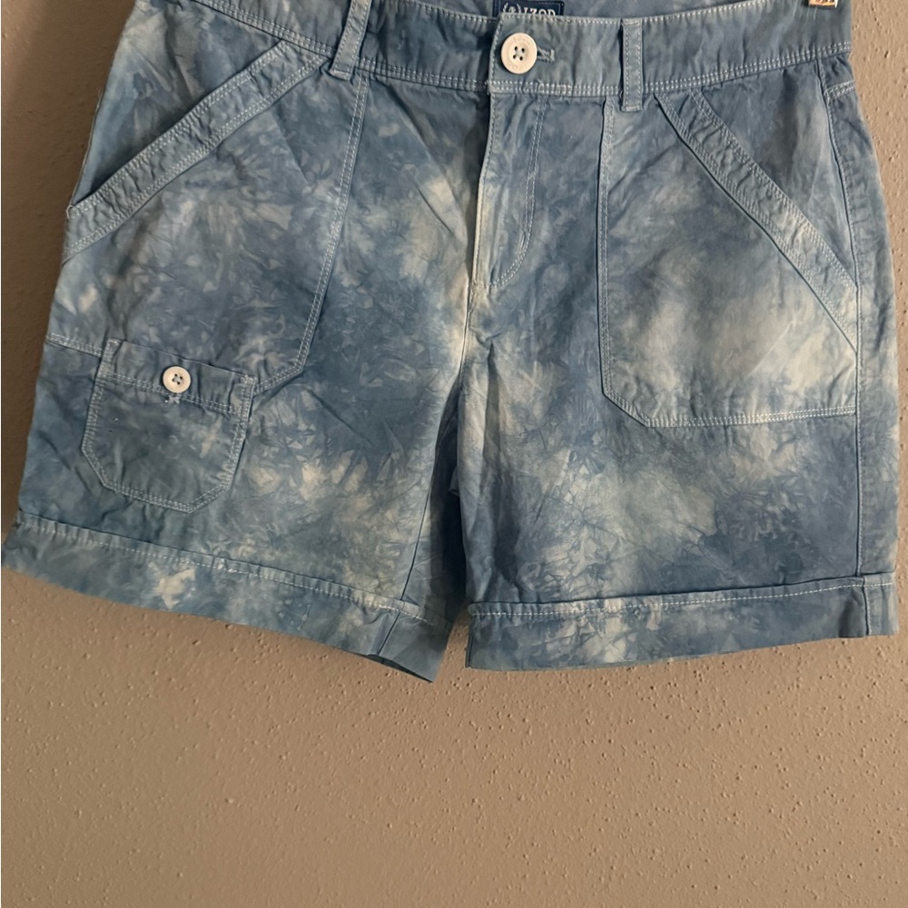 Izod Light Blue Casual Shorts